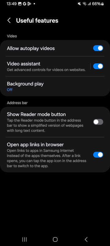 Open Useful Features