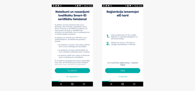 Kā Reģistrēt Smart-ID Kontu Izmantojot EID Karti - Smart-ID